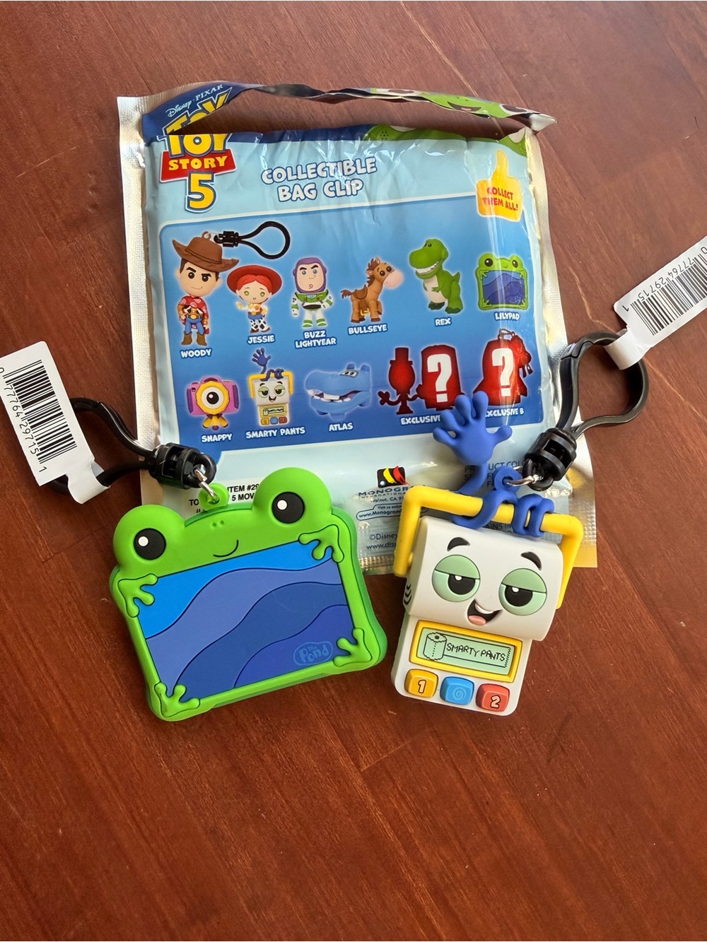 Lilypad and Smarty Pants Collectible Bag Clip Keychains